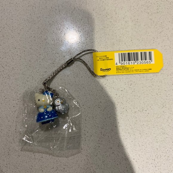 2001 VINTAGE HELLO KITTY CELL PHONE CHARM OWL - Picture 6 of 6